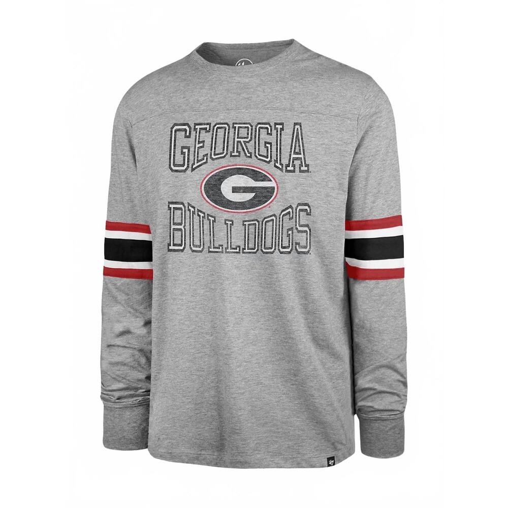 NEW ’47 men's georgia bulldogs vintage cover tee in slate grey